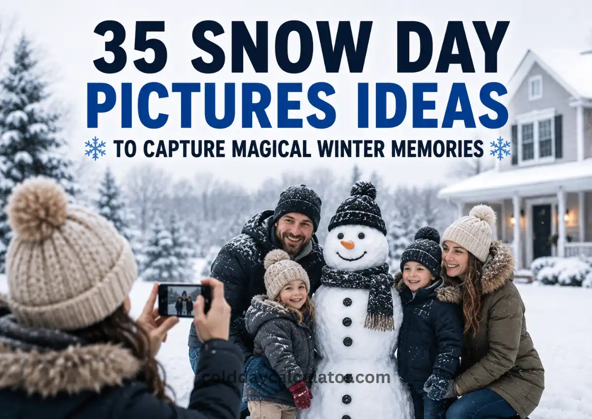 35 Snow Day Pictures Ideas to Capture Magical Winter Memories